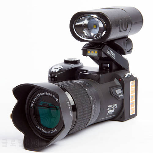 HD POLO D7200 Digital Camera 33Million Pixel Auto Focus Professional SLR Video Camera 24X Optical Zoom Three Lens Bag