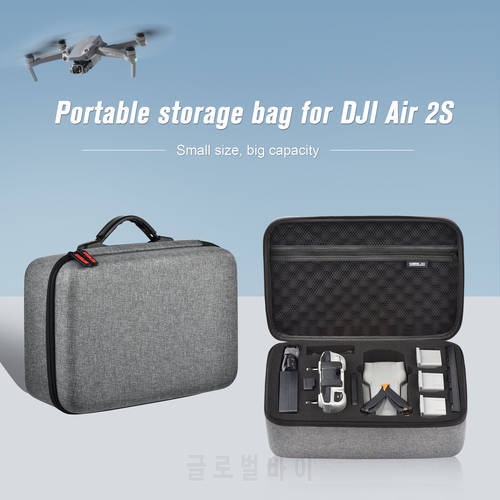Storage Bag For DJI Air 2S Portable Carring Case Nylon Bag Anti-Shock Shock-Absorbing Portable Storage Bag for DJI Mavic Air 2S