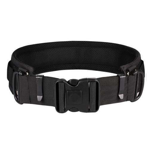 41QA Adjustable Padded Camera Waist Belt Lens Bag Holder Case Pouch Holder Pack Strap