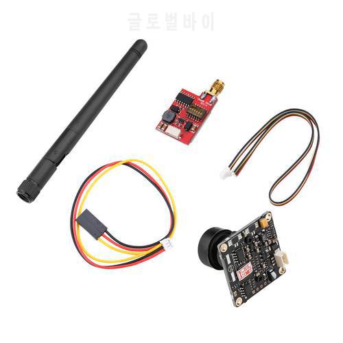 Easy To Use Easy To Install 700 Tvl Horizontal Resolution Fpv 3.6Mm Camera + 600 Mw 32-Channel Transmitter
