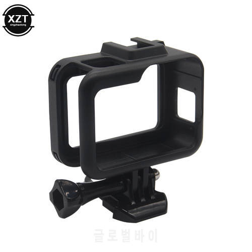 Plastic Black Frame Case Mount for GoPro Hero 8 Black Protective Cover Housing Shell for GoPro HERO 8 Action Camera Accessories