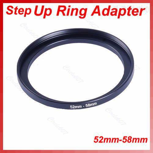 1PC Metal 52mm-58mm Step Up Filter Lens Ring Adapter 52-58 mm 52 to 58 Stepping