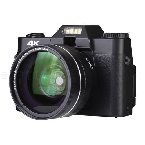 Digital Camera Vlogging Camcorder for YouTube WIFI Portable Handheld 16X Digital Zoom 30MP HD Output Selfie Cam