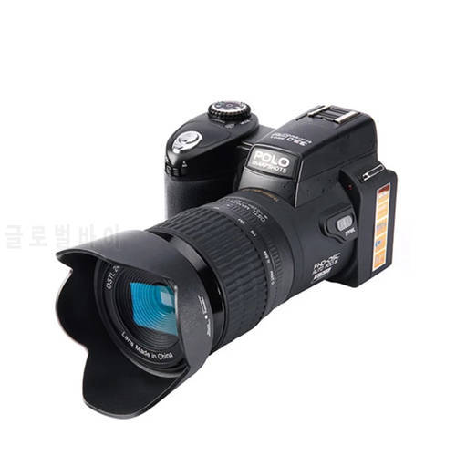 Brand DSLR Camera HD Digital Camera POLO D7100 33Million Pixel Auto Semi Profissional Video Camera 24X Optical Zoom Three Lens