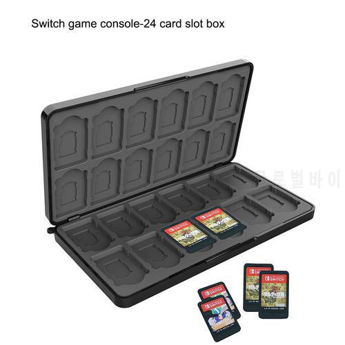 Game Card Case With 24 Game Card Slots 24 Micro Sd Card Slots Compatible For Nintendo Switch Oled Game Console Card