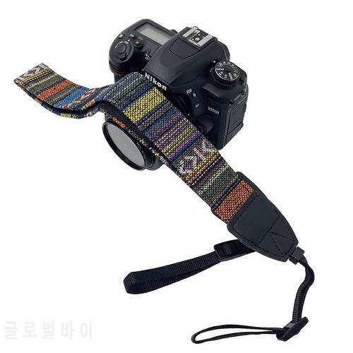 Adjustable Camera Shoulder Strap Vintage Fashion Style Photography Neck Belt for DSLR Mirrorless Camera Accessories