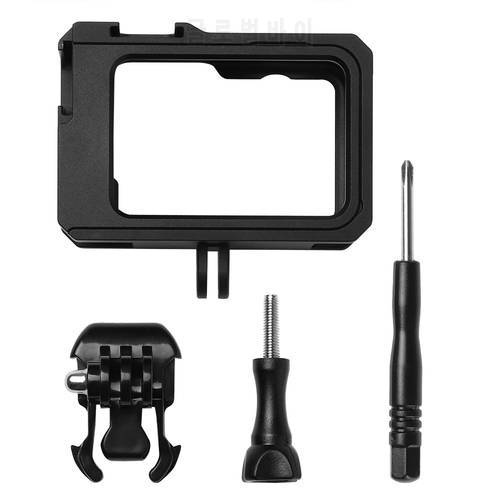 Scratch Resistant Housing Camera Accessories Easy Install Charging Port Aluminum Alloy Frame Case For GoPro Hero 9 Black