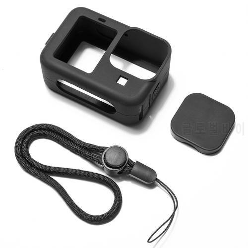 Soft Silicone Lens Cap Guard for Gopro Hero 9 Black Sports Camera Cover Anti-Dust Resistance Lens Protector