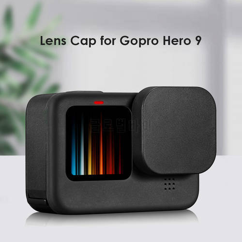 Soft Silicone Drop-Proof Lens Cap Guard for Gopro Hero 9 Black Cover Protector Camera Cover Shell Camera Accessories