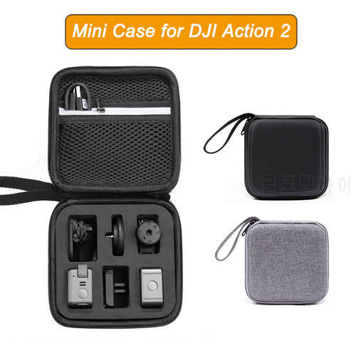 DJI Action 2 Camera Hard Case Storage Bag Protective Box Handbag Carrying Bag Action 2 Accessories