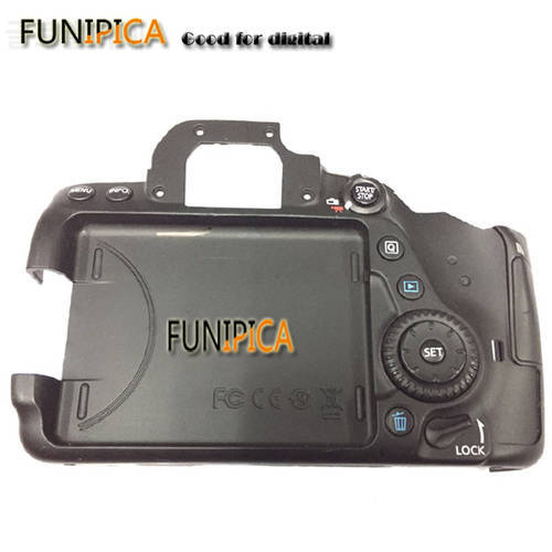 Original shell for Canon 80D back cover with keyboard with button back shell 80d camera repair part free shipping