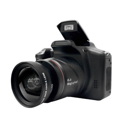New Professional Photography Camera SLR Digital Camcorder Portable Handheld 16X Digital Zoom 16MP HD Output Selfie Camera