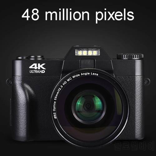 2021 4K HD Digital Camera Micro Single With WiFi Professional Digital Camera Vlog Can Use Support Lens Video Camera