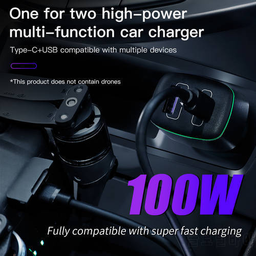 Car Charger For DJI Mavic 3 Intelligent Battery Charging Hub Connector USB Adapter Multi