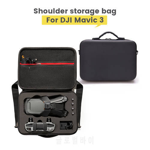 Shoulder Bag for DJI Mavic 3 Protable Carrying Case Waterproof Storage Handbag for Mavic 3 Camera Drone Storage Bag Accessories