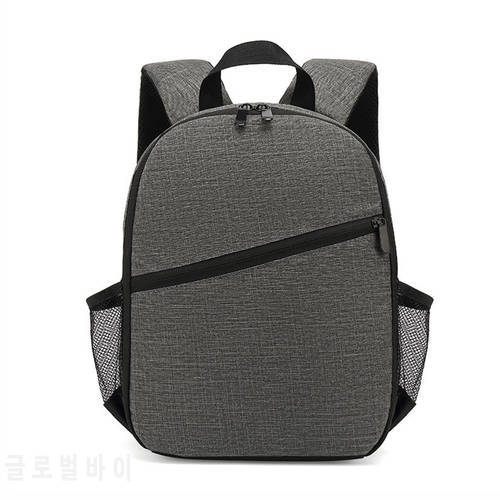 Adjustable Dual Shoulder Camera Backpack With Compartment Full Protection Nylon Storage Bag Photography Carrying Outdoor