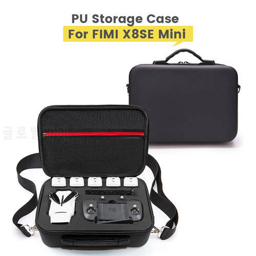 Upgrade Case for Fimi X8 Mini Drone Portable Storage Bag Shoulder Bag Handbag Waterproof Bag for Fimi X8 Mini Drone Accessories