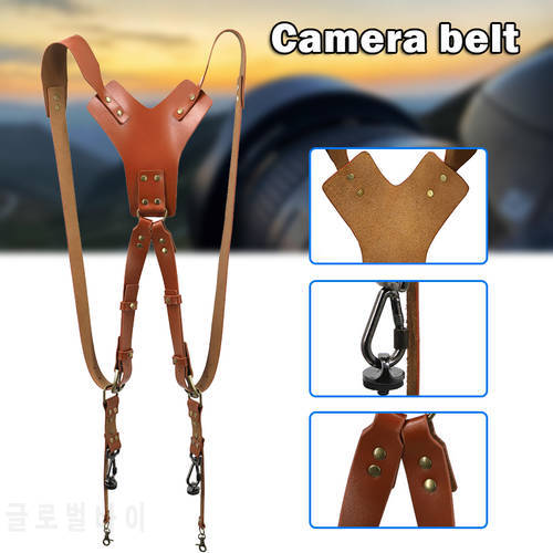 Leather Camera Shoulder Strap, Security Camera Accessories, Suitable For Camera Accessories Tieable Camera Shoulder Strap PUO88