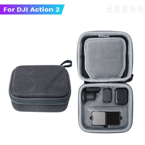 For dji osmo action 2 Camera Case Storage Bag Carrying Case Portable Box Handbag For DJI Action 2 Sports Camera Case Accessories
