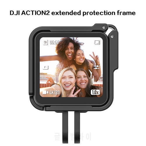 for DJI ACTION2 Extended Protective Frame for DJI ACTION2 Sports Camera Accessories Multifunctional Protective Frame