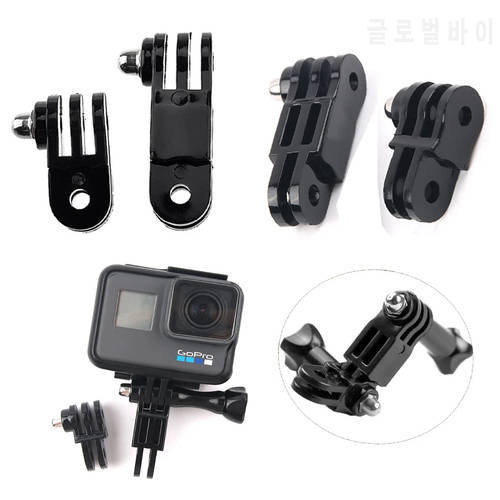 For GoPro 10 Accessories Long & Short Adjust Arm Straight Joints Convert 3 Way Mount For Xiaomi yi Insta360 One RS DJI Action 2