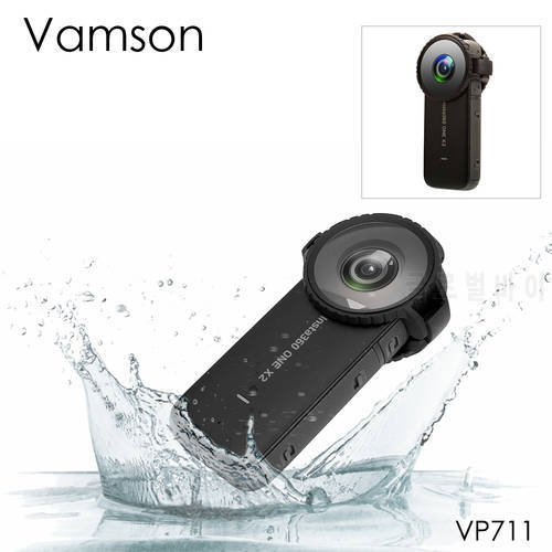 Vamson for Insta360 ONE X2 Premium Lens Guards 10M Waterproof Protective For Insta 360 ONE X2 Lens Cover Camera Accessories