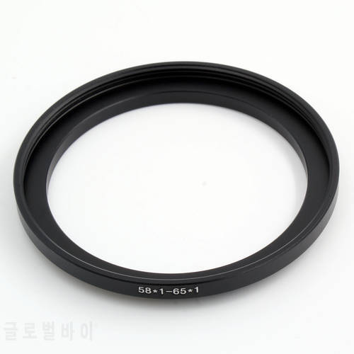 58-65 Step Up Filter Ring 58mm x1 Male to 65mm x1 Female Lens adapter