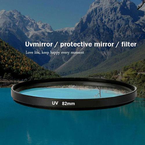 UV Protective Glasses UV Filter Slim Protector For Olympus Nikon Sony Camera Lens 40.5mm~82mm