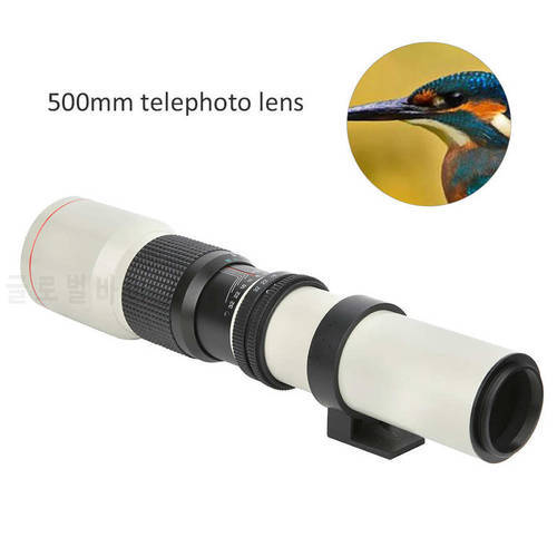 telephoto lens unit 500mm F8 F32 Manual Focusing Telephoto Fixed Focal Lens for Olympus OM Mount Camera len parts Telephoto Lens