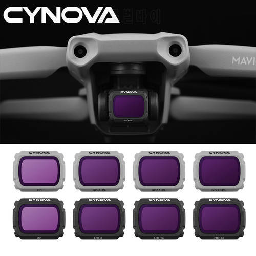 CYNOVA for DJI Mavic Air 2 Filter Set for Mavic air 2 Lens Filter UV Quick Install CPL NDPL ND 4 8 16 32 64 Camera Accessories