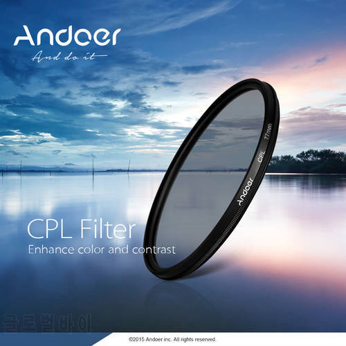 Andoer 67mm UV+CPL+Close-Up+4 +Star 8-Point Filter Circular Filter Kit Circular Polarizer Filter for Nikon Canon DSLR Camera
