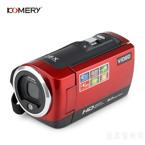 720P Compact HD Video Recorder 16MP Digital Photo Cameras For Photography 2.4