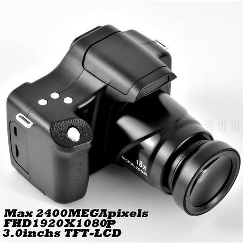 18x Hd Digital Camera Mirrorless 1080p 3.0 Inch Lcd Screen TF Card Camera Digital Cameras For Shooting Video