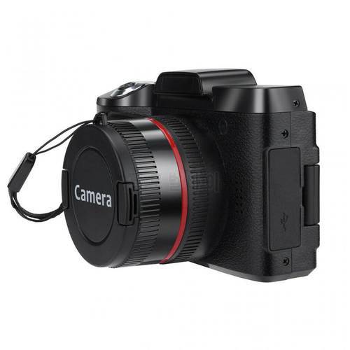 HD Flip Screen Digital Camera Selfie Camera 1080P Professional Video Camera Vlogging Flip Recorder Support SD Card/HCSD Card