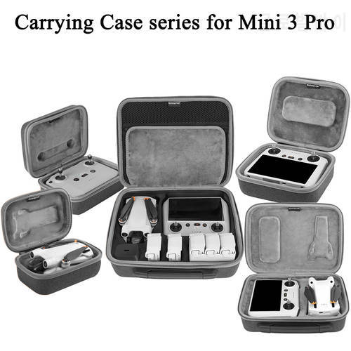 for DJI Mini 3 Pro Storage Bag DJI RC Remote Controller Case Portable Carrying Box Case Handbag Shoulder Bag Accessories
