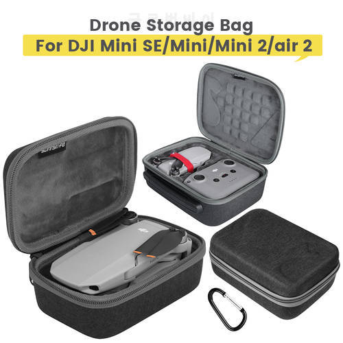 Drone Body Remote Controller Bag for DJI Mini SE Portable Storage Bag Carrying Case for Mavic Mini /Mini 2/Air 2 Accessories