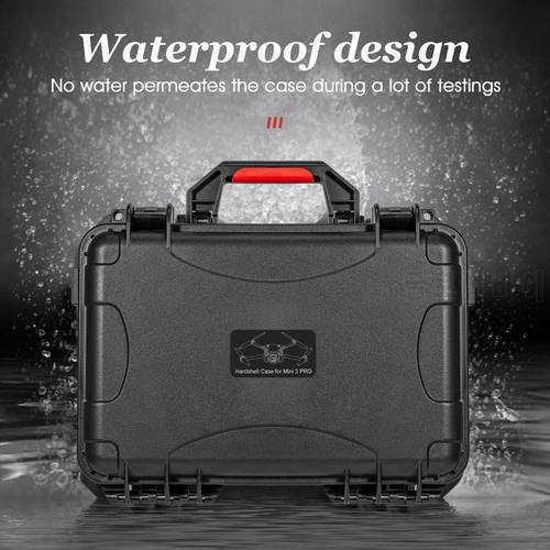 Hard Case for DJI Mini 3 PRO Accessories Suitcase Portable Waterproof Storage Case Explosion-proof Carrying Box RC Controller