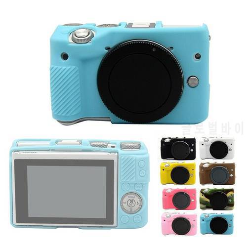 Durable Camera Bag Soft Silicone Skin Rubber Case Protector Bag Camera Cover For Canon EOS M3 New Protective Bags