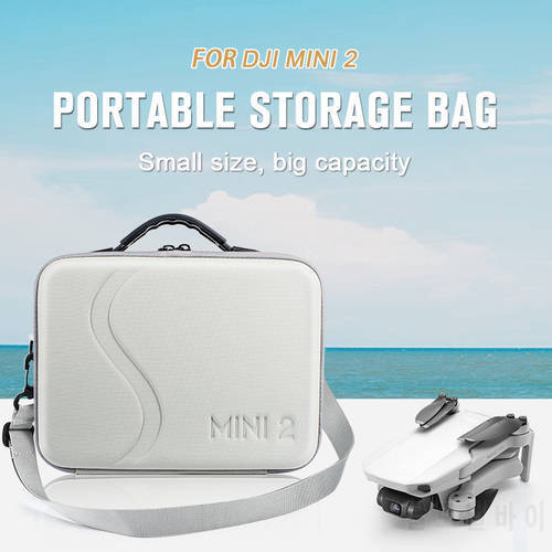 For DJI MINI 2 Shoulder Bag Handbag PU Portable Carrying Case For DJI MINI 2 Drone Accessories Storage Bag Drone Storage Box New