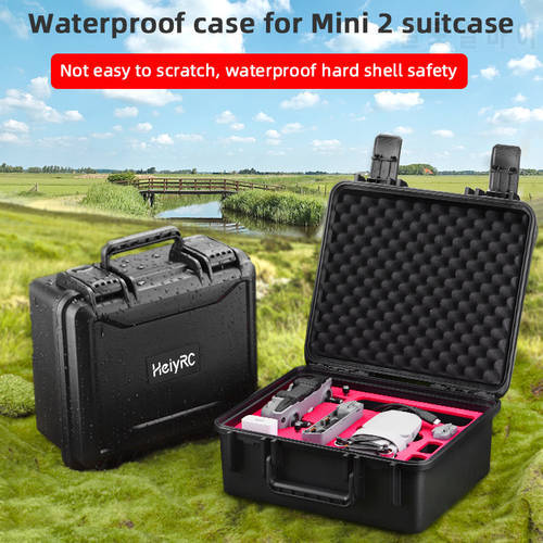 Drone Waterproof Case for DJI Mini 2 Explosion-proof Box HandBag Hard Storage Case Hard Shell for Mavic Mini 2 Accessories
