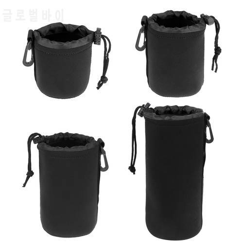 Waterproof Camera Lens Bag Drawstring Bag for Canon Sony DSLR Camera Accessories Storage Pouch Shockproof Lens Pouch