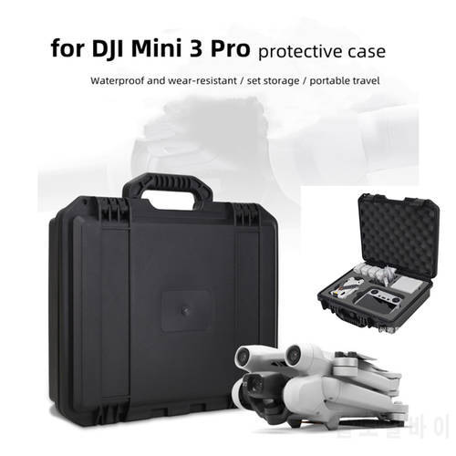 Portable Suitcase for DJI MINI 3 PRO Waterproof Bag Suitcase Mini Drone Safety for DJI Mini 3 Pro Protective Case Accessory Box
