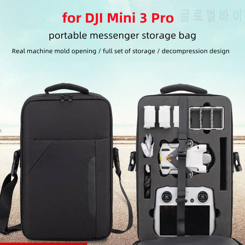 Storage Case For DJI Mini 3 Pro Tote Box Mini Drone Messenger for DJI Mini 3 Pro Shoulder Bag Accessories