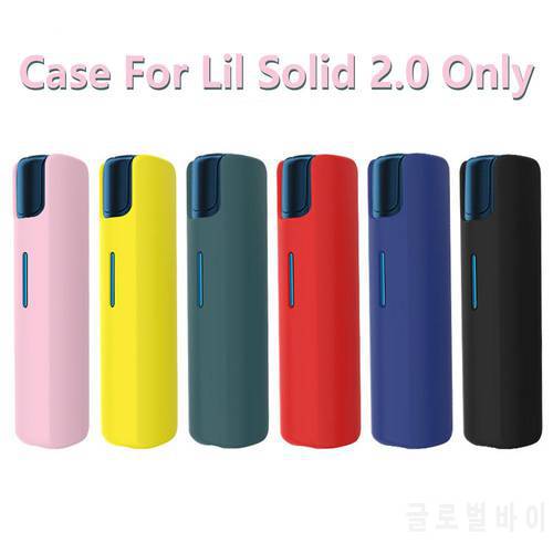 For Lil Solid 2.0 6 Colors Portable Case Soft Silicone Scratch-resistant Dustproof Protective Sleeve Cigarette Smoking Cover