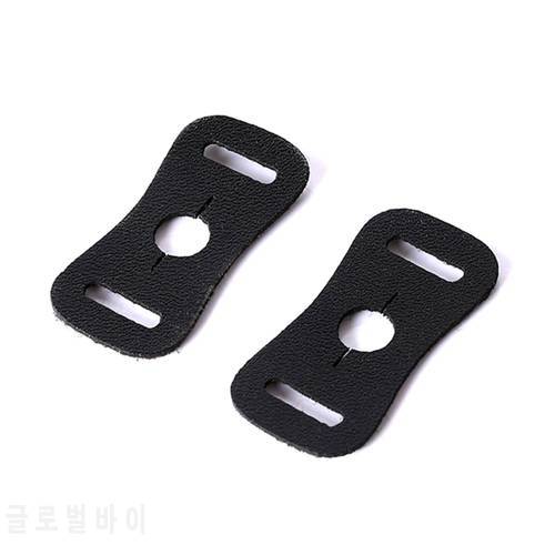 2Pcs Universal Lug Ring Camera Strap Triangle Split Ring Leather Protector Cover Pads Camera Photo Accessories 24BB