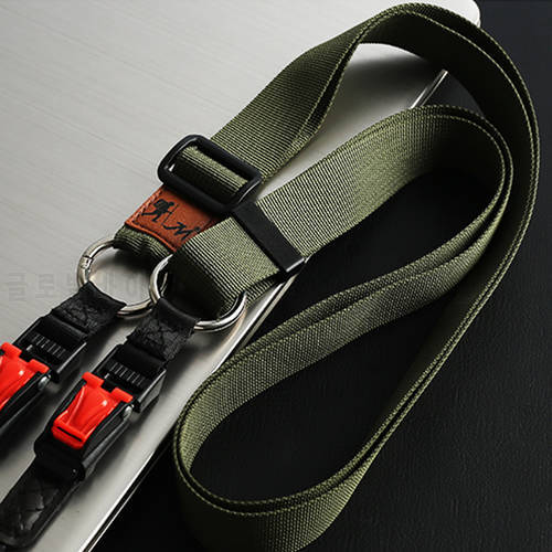 Camera Neck Shoulder Strap For Sony A7 A7S A7II A7S3 A7C A7IV A7R4 A9 A6300 A6400 A6500 Quick Release Multi-functional ajustable