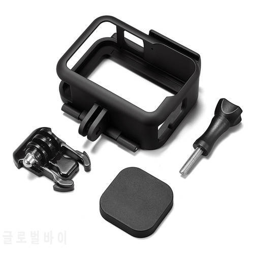 Sports Cam Frame Case for GoPro Hero 10 9 Sleeve Housing Protective Film Lens Cap Covers Sports Camera Accessories