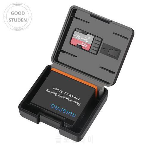 1pcs Black Protective Case Battery for GoPro Hero 10 9 8 7 6 5 4 Black Xiaomi Yi MiJia Battery Protection Storage box
