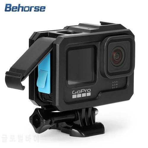 Plastic Protective Frame For GoPro 9 Hard Cover Shell Protector Waterproof Housing Case For GoPro 10 Action Camera Accessories
