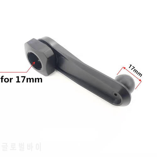 17mm Round Dead To 7mm ball For Car Cellphone Holder Tablet Stand Cradle GPS DV Dash Camera Suction Cup Bracket Universal Base